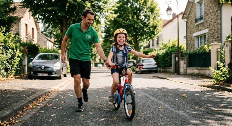 Apprendre le vélo sans roulettes : méthode progressive enfant et adulte