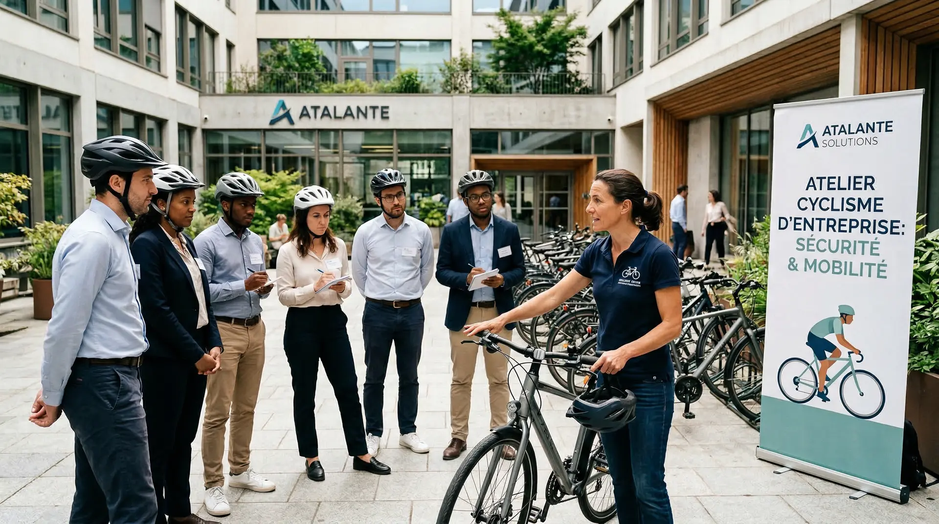 Conseil mobilité vélo en entreprise — Entreprise et collectivités