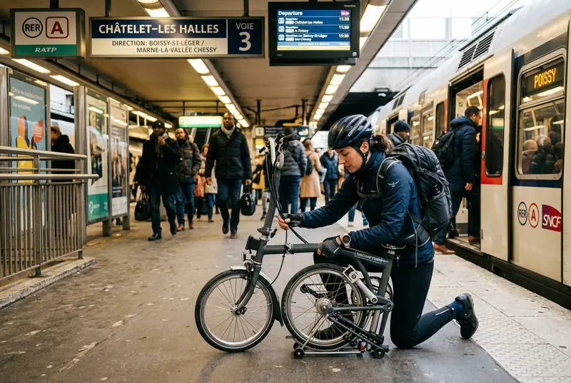 Conseil en intermodalité — cours de vélo à domicile