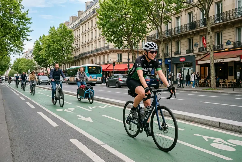 Éducation à la mobilité à vélo — cours de vélo à domicile