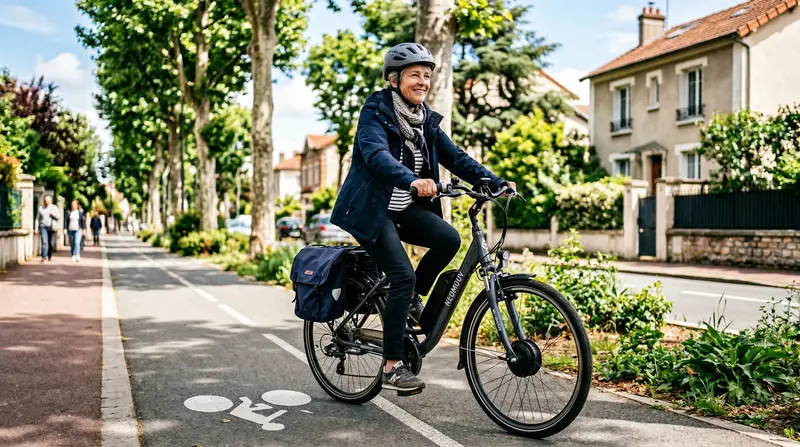 Initiation au VAE — cours de vélo à domicile en Île-de-France