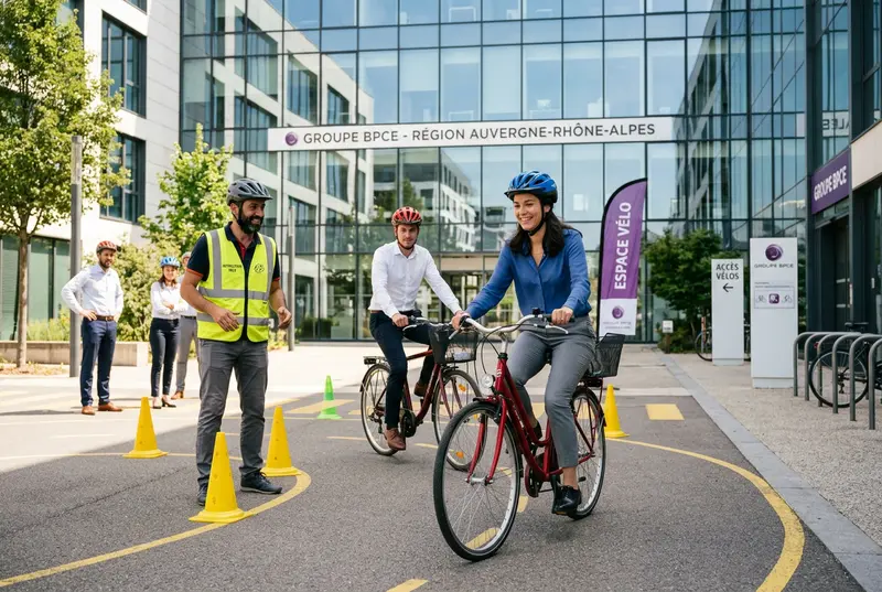 Remise en selle pour salariés — cours de vélo à domicile