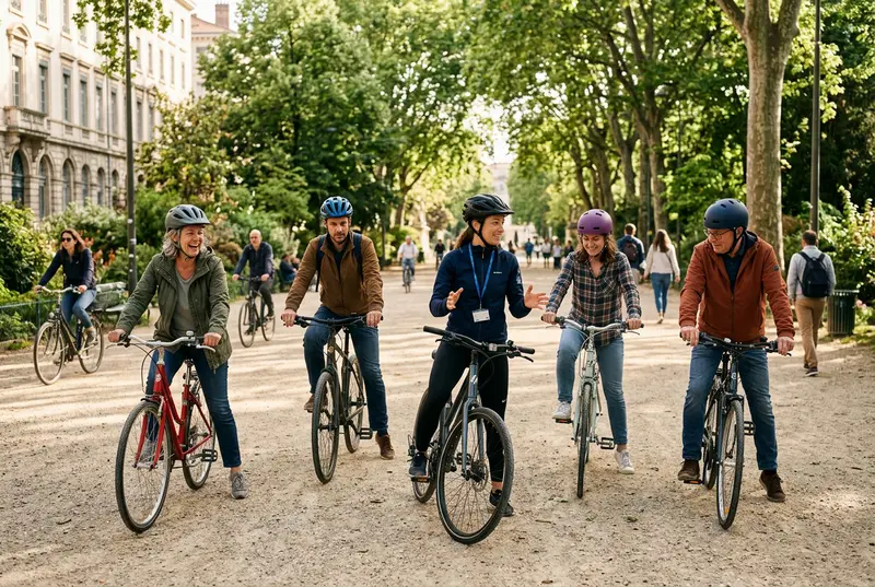 Séances de vélo-école — cours de vélo à domicile
